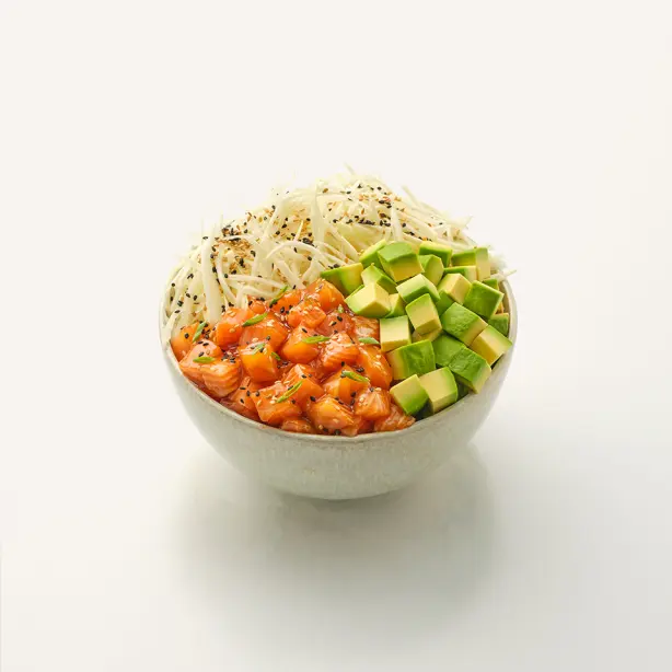 Poke Bowl Salmon Teriyaki
