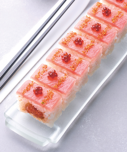 Spicy tuna hako