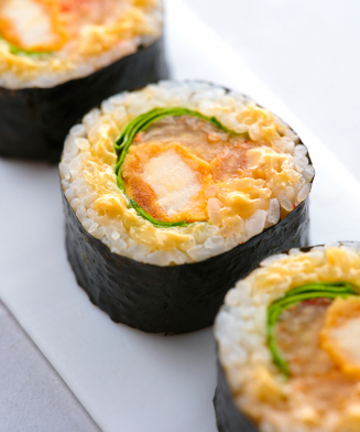 Chicken Kimchi Futomaki