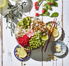 Poke Bowl Chicken Cesar