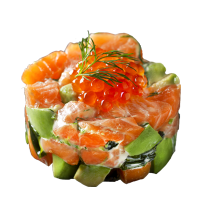 Tartare de Saumon & Riz