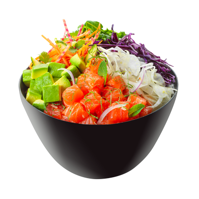 Poke Bowl Salmon Detox